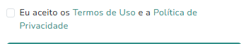 Termos de uso e política de privacidade